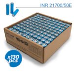 Cellule 21700 5Ah 3C EVE - 130 unités