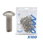 Vis pour couvercle batterie Ninebot Max G30/G2 - 100pcs