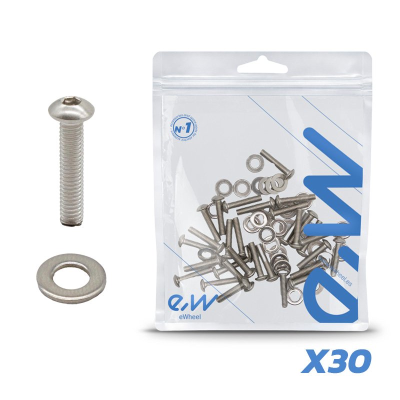 8435764426599_1_800.jpg Boulon de garde-boue Mi4 lite - 30pcs – Image 1