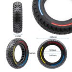 Roue solide 10x2,75-6,5 Cityneye - tricolore – Image 2