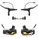 Kit de frein hydraulique noir Y5 avant gauche arrière droit NUTT
