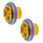 Top Block protection de roue doré