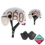 Casque urbain Gloob bianco, oreillettes amovibles – Image 2
