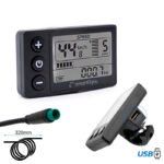 Écran S866 avec câble de connexion étanche avec port USB SmartGyro