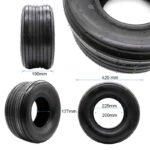 Pneu tubeless 18x9 5-8 / 225/55-8 lisse Feiben – Image 2