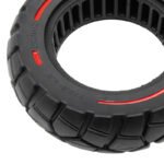 Roue pleine 9x3-5,5 ligne rouge-noir Amitor – Image 5