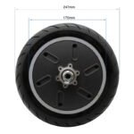 Moteur 48V 800W 6,5/B45 avec roue pleine – Image 2