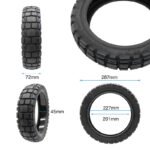 Pneu tubeless 12x2,5 CY416 avec GEL Yuanxing – Image 2