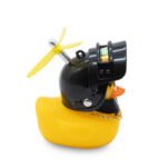 Canard en caoutchouc noir – Image 2