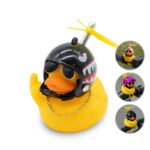 Canard en caoutchouc requin rebelle