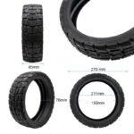 Pneu 80/65-7,5 Tubeless Offroad - Navee XT5