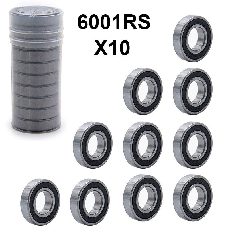 8490.jpg Roulement à billes 6001RS - 10 pcs. – Image 1