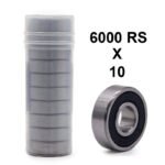 Roulement à billes 6000RS - 10 pcs.