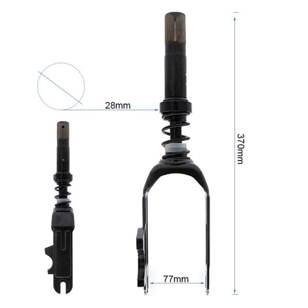 Fourche et suspension