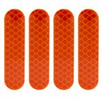 Adhésif réfléchissant orange pour les séries Ninebot Forks F et D - 4uds – Image 2